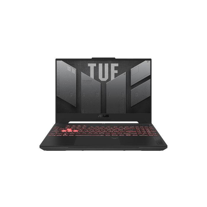 ASUS TUF Gaming A15 FA507NV-LP031 - Ordenador Portátil Gaming de 15.6" Full HD 144Hz (AMD Ryzen 7 7735HS, 16GB RAM, 512GB SSD, RTX 4060 8GB, Sin Sistema Operativo) Gris Jager - Teclado QWERTY español 1