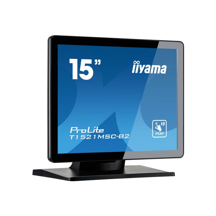 iiyama ProLite T1521MSC-B2 pantalla para PC 38,1 cm (15") 1024 x 768 Pixeles XGA LED Pantalla táctil Mesa Negro 4