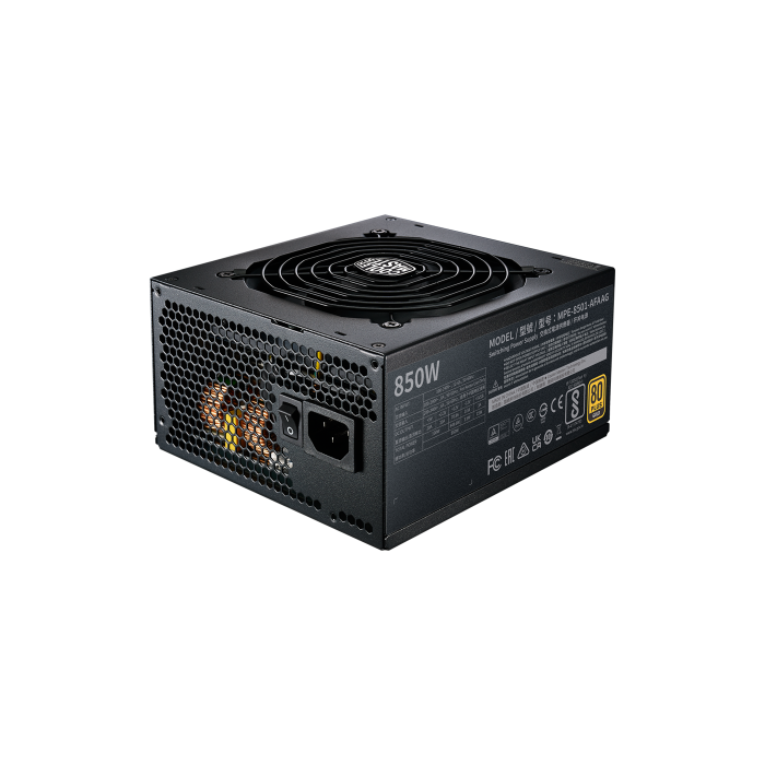 Cooler Master MWE Gold 850 V2 ATX 3.0 Ready unidad de fuente de alimentación 850 W 24-pin ATX Negro 1
