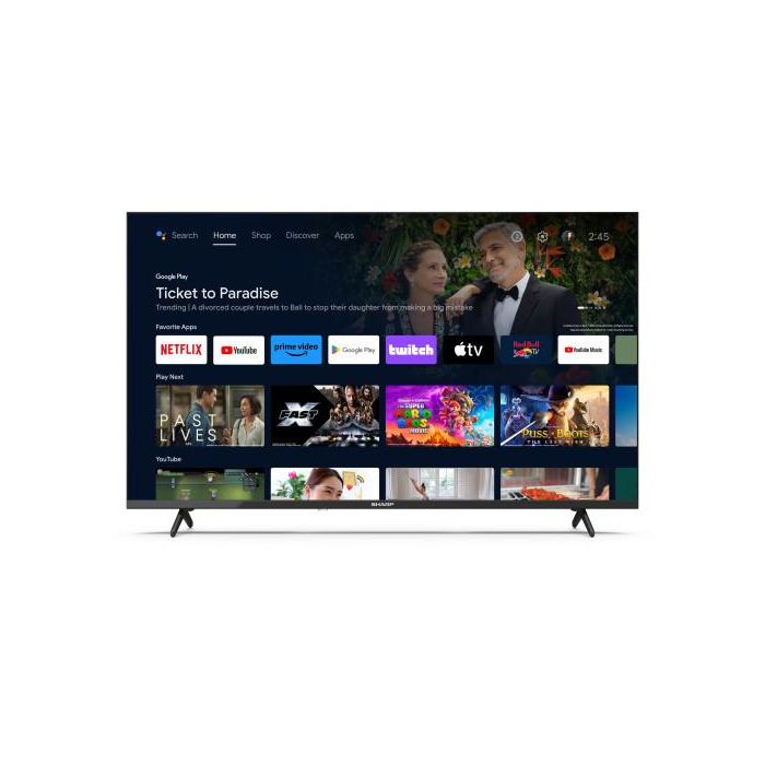 Sharp 43FH2EA Televisor 109,2 cm (43") Full HD Smart TV Wifi Negro 1