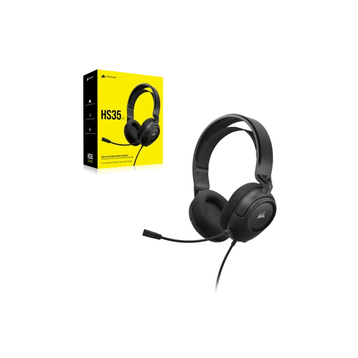 Corsair HS35 v2 Auriculares Alámbrico Diadema Juego Azul 1