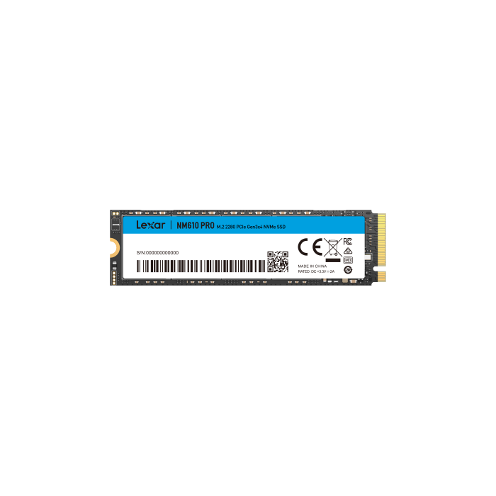 Lexar NM610PRO M.2 2 TB PCI Express 3.0 NVMe