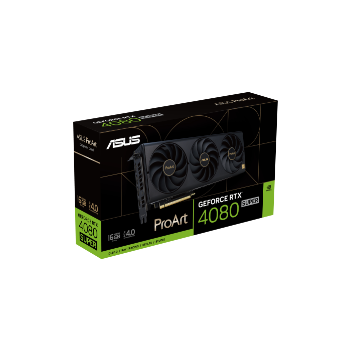 ASUS ProArt -RTX4080S-16G NVIDIA GeForce RTX 4080 SUPER 16 GB GDDR6X 10