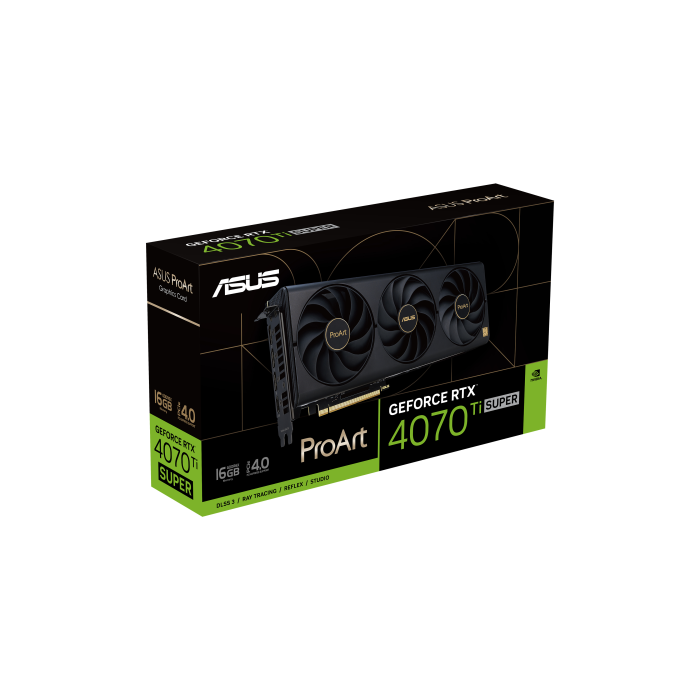 ASUS ProArt -RTX4070TIS-16G NVIDIA GeForce RTX 4070 Ti SUPER 16 GB GDDR6X 12 ASUS ProArt -RTX4070TIS-16G NVIDIA GeForce RTX 4070 Ti SUPER 16 GB GDDR6X 12