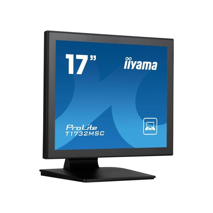 iiyama ProLite T1732MSC-B1SAG pantalla para PC 43,2 cm (17") 1280 x 1024 Pixeles Full HD LED Pantalla táctil Mesa Negro 4