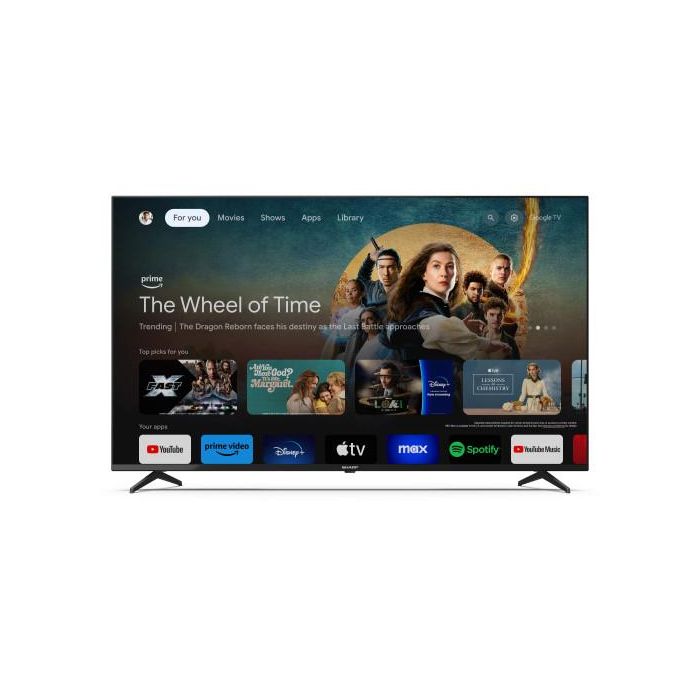Sharp 50GL4260E Televisor 127 cm (50") 4K Ultra HD Smart TV Wifi Negro 1