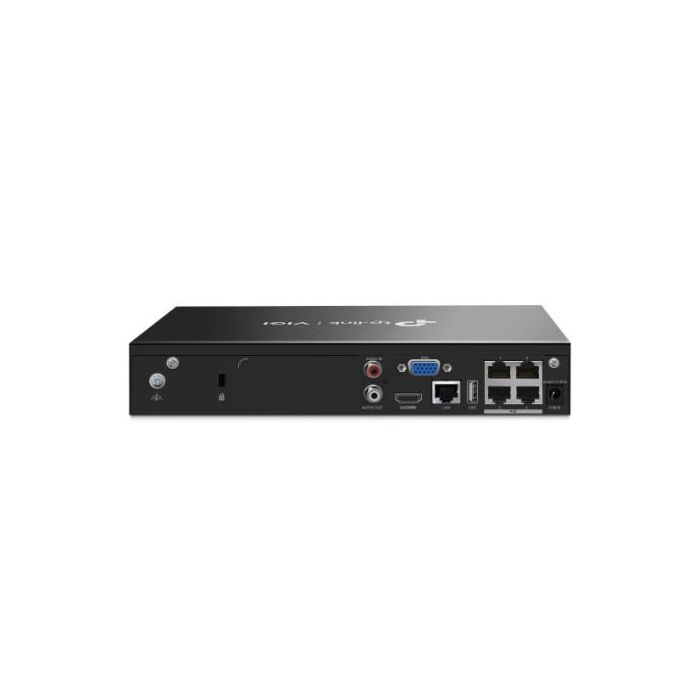 TP-Link VIGI NVR1004H-4P-2TB Grabadore de vídeo en red (NVR) Negro 2