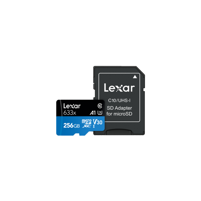 Lexar 633x 256 GB MicroSDXC UHS-I Clase 10 2