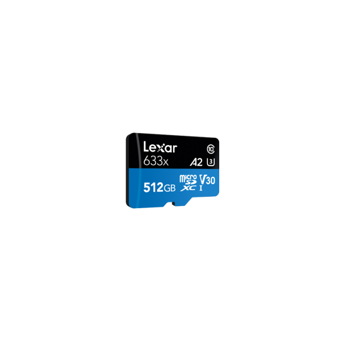Lexar 633x 512 GB MicroSDXC UHS-I Clase 10 1