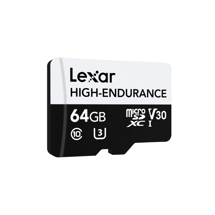 Lexar High-Endurance 64 GB MicroSDXC UHS-I Clase 10 1