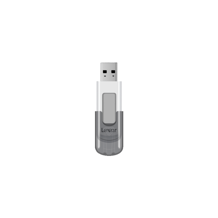 Lexar JumpDrive V100 unidad flash USB 64 GB USB tipo A 3.2 Gen 1 (3.1 Gen 1) Gris, Blanco