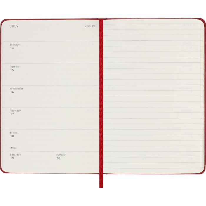 Agenda 18 Meses 2024-2025 Semanal P (9 X 14 Cm) Rojo Escarlata Tapa Dura Moleskine DHF218WN2Y25 1 Agenda 18 Meses 2024-2025 Semanal P (9 X 14 Cm) Rojo Escarlata Tapa Dura Moleskine DHF218WN2Y25 1