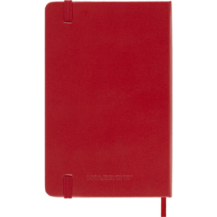 Agenda 18 Meses 2024-2025 Semanal P (9 X 14 Cm) Rojo Escarlata Tapa Dura Moleskine DHF218WN2Y25 3