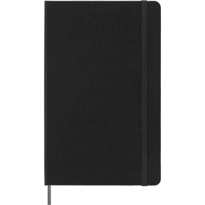 Agenda 18 Meses 2024-2025 Diaria L (13 X 21 Cm) Negra Tapa Dura Moleskine DHB18DC3Y25 3