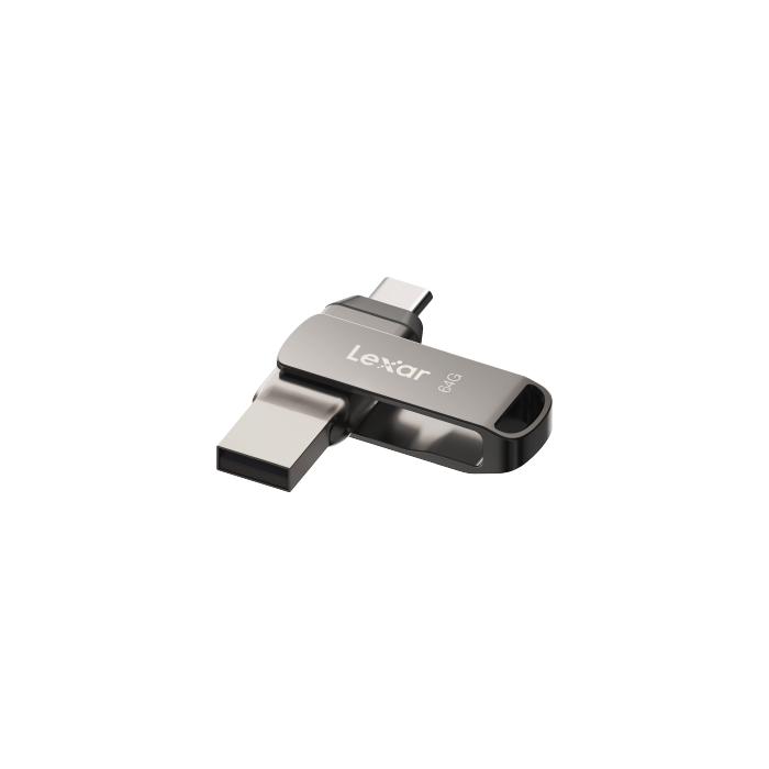 Lexar JumpDrive LJDD400064G-BNQNG unidad flash USB 64 GB USB Tipo C 3.2 Gen 1 (3.1 Gen 1) Gris 2