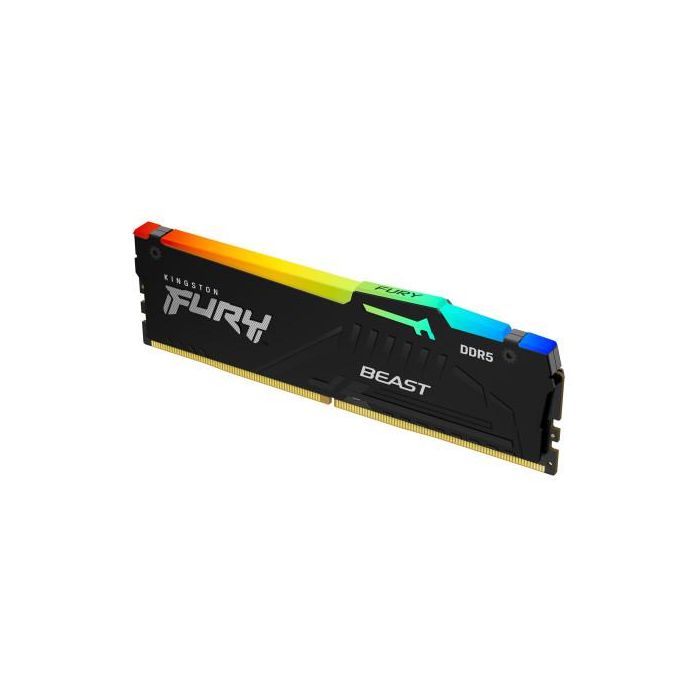 Kingston Technology FURY Beast RGB módulo de memoria 128 GB 4 x 32 GB DDR5 3