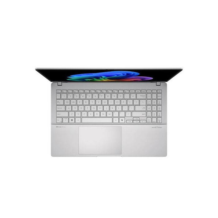 ASUS Vivobook S 15 OLED S5507QA-MA006W Copilot+ PC - Ordenador Portátil 15.6" Wide Quad HD+ 120Hz (Qualcomm Snapdragon X1E78100, 16GB RAM, 1TB SSD, Adreno GPU, Windows 11 Home) Plata Fría - Teclado QWERTY español 11