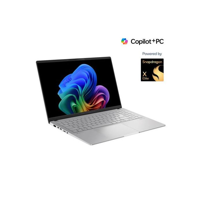 ASUS Vivobook S 15 OLED S5507QA-MA006W Copilot+ PC - Ordenador Portátil 15.6" Wide Quad HD+ 120Hz (Qualcomm Snapdragon X1E78100, 16GB RAM, 1TB SSD, Adreno GPU, Windows 11 Home) Plata Fría - Teclado QWERTY español 4