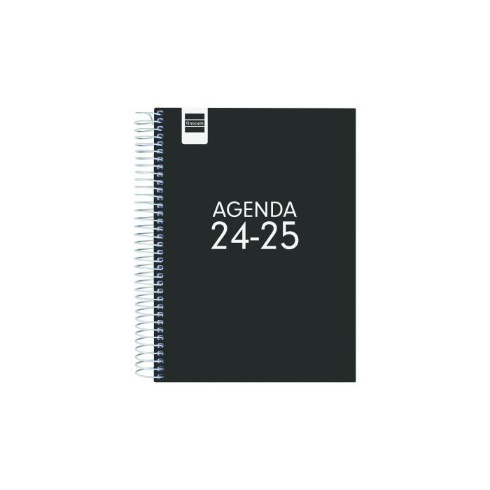 Agenda Escolar 2024-2025 4º 155X212 1 Día Página Cool Negro Finocam 645060325 3