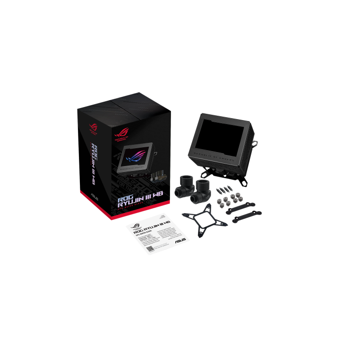 Asus ROG RYUJIN III WB Bloque de agua para CPU, Cobre, Negro - 90RC00V0-M0UAY0