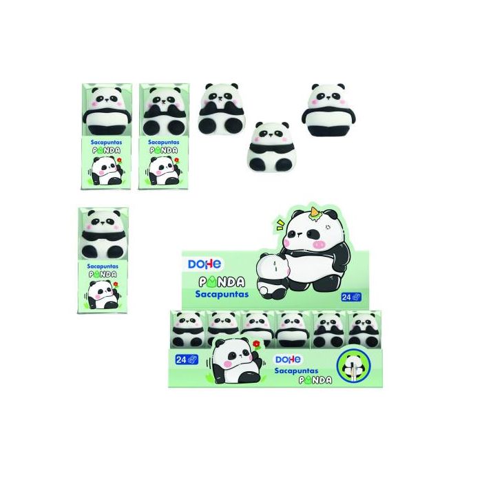 Expositor con 24 Sacapuntas Panda Dohe 79639