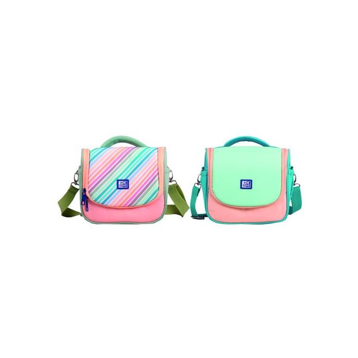 Lunch Bag Color Block Oxford 400182984