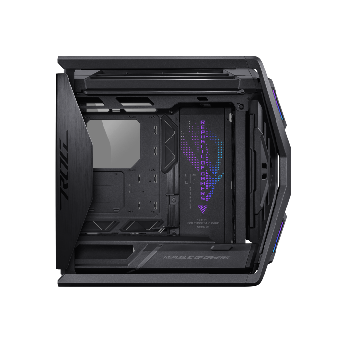 ASUS ROG Hyperion GR701 BTF Edition Torre Negro, Transparente 12