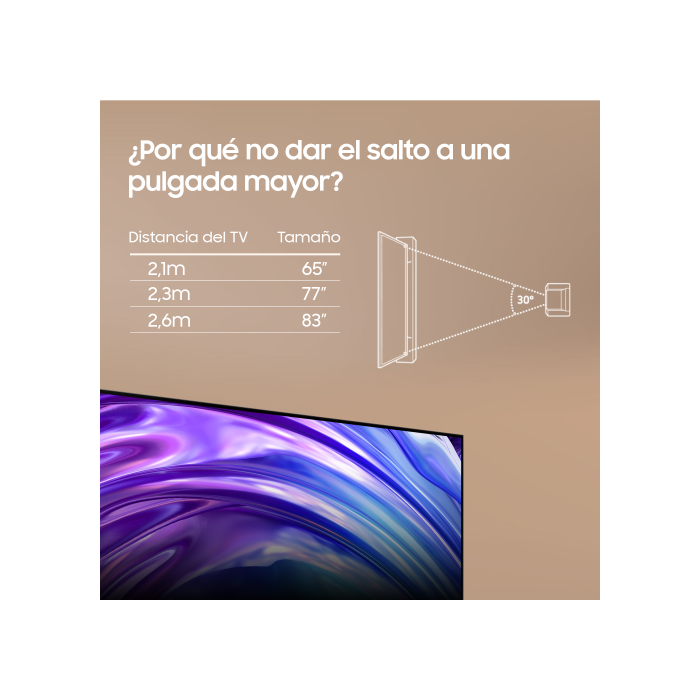 Samsung TV S95D OLED 4K 163cm 65" Smart TV 2024 4