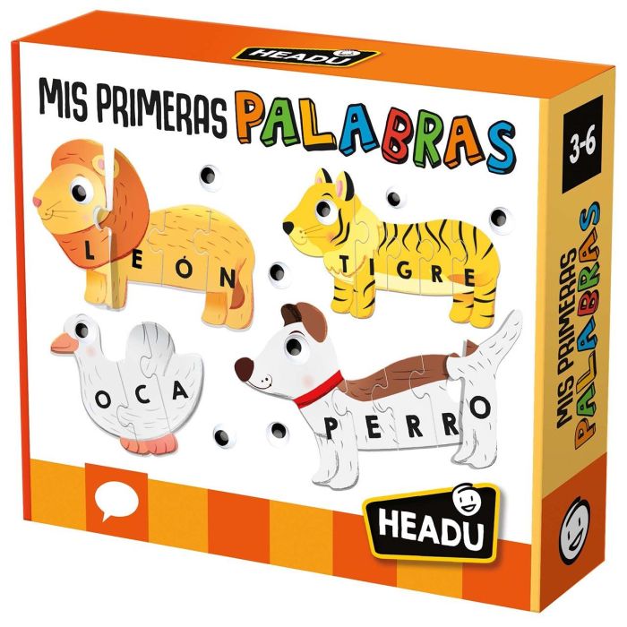 Headu Mis Primeras Palabras Monta Los Animales Y Aprende A Leer 3-6 Años