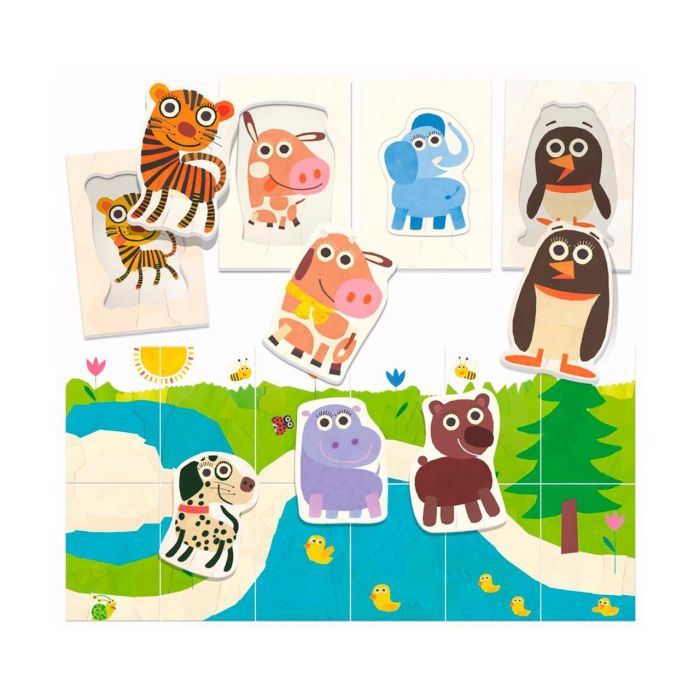 Headu Flashcards Lógica Mamás Y Cachorros Montessori 1-3 Años 1