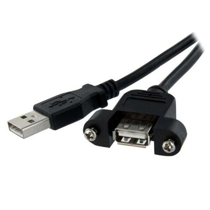 Cable USB Startech USBPNLAFAM1          USB A Negro 2
