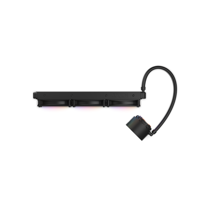 NZXT Kraken Elite 360 RGB Procesador Sistema de refrigeración líquida todo en uno 12 cm Negro 1 pieza(s) 1