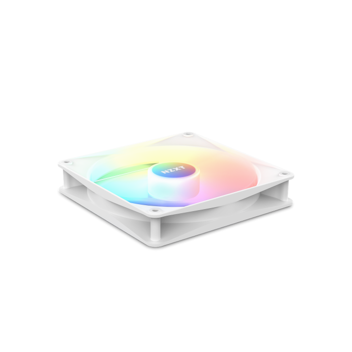 NZXT F120 Core RGB Carcasa del ordenador Ventilador 12 cm Blanco 3 pieza(s) 1