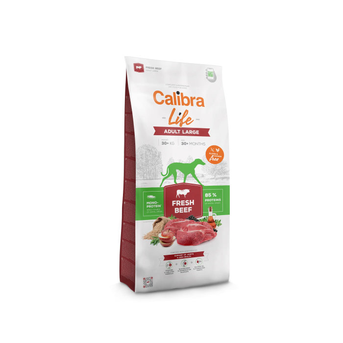 Calibra Dog Life Adult Large Fresh Beef 12 kg