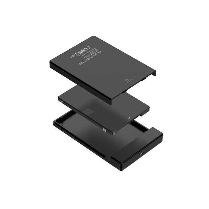 Ewent EW7073 caja para disco duro externo Carcasa de disco duro/SSD Negro 2.5" 1