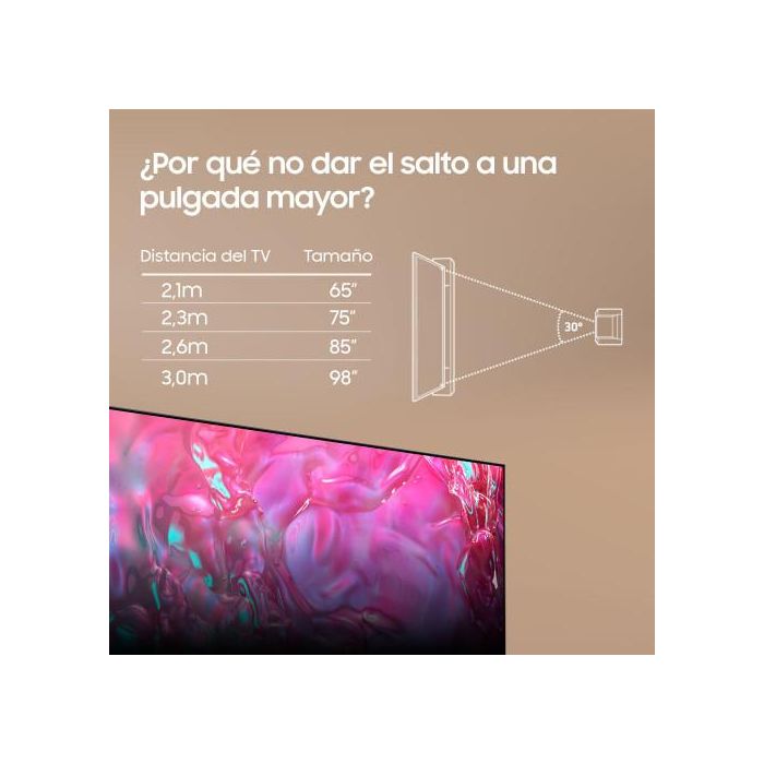 Samsung TV DU9005 Crystal UHD 98” 4K Smart TV 2024 3
