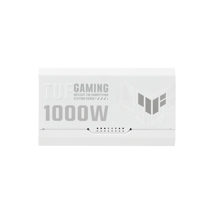 ASUS TUF Gaming 1000W Gold White Edition unidad de fuente de alimentación 20+4 pin ATX ATX Blanco 8
