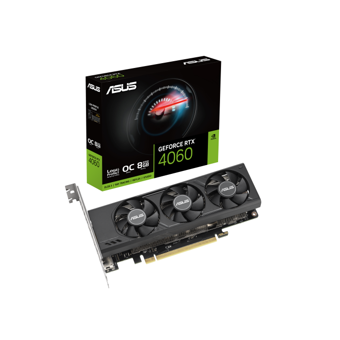 ASUS RTX4060-O8G-LP-BRK NVIDIA GeForce RTX 4060 8 GB GDDR6 6