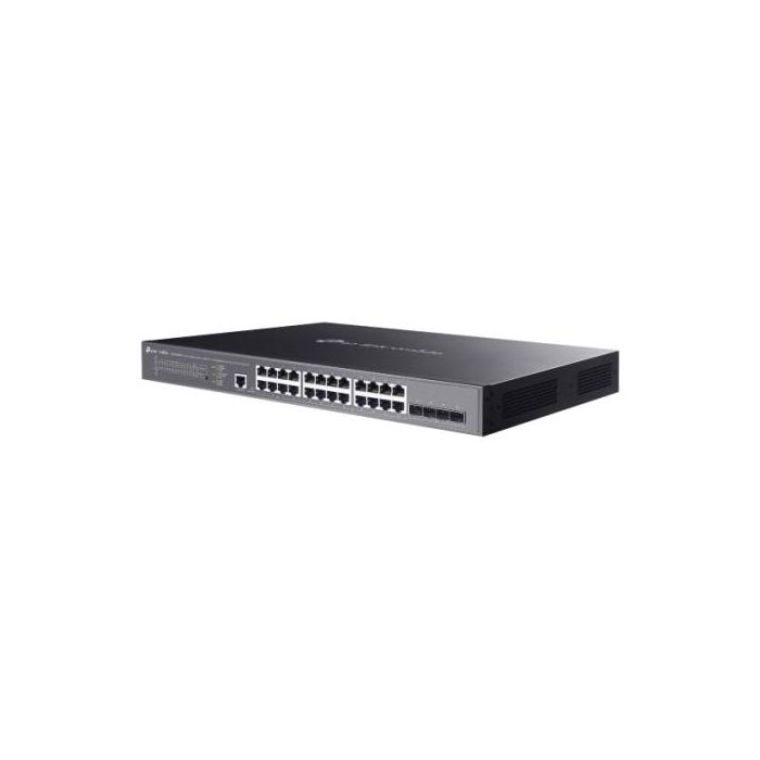 TP-Link Omada SG3428XMPP switch Gestionado L2+ Gigabit Ethernet (10/100/1000) Energía sobre Ethernet (PoE) 1U Negro 2