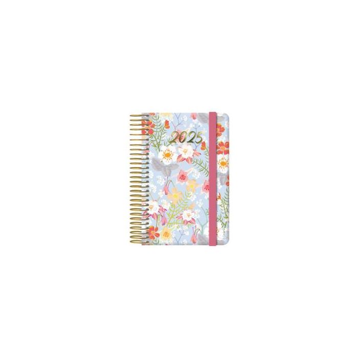 Agenda 2025 Cute Semana Vista Bolsillo 8,5 X 13 Cm Modelo Gardenia Dohe 12907 - 25