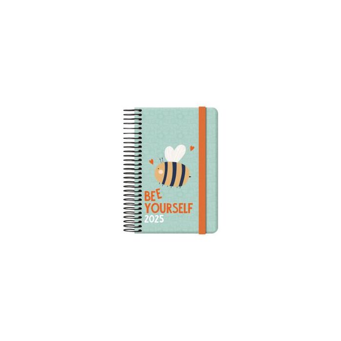 Agenda 2025 Cute Semana Vista Bolsillo 8,5 X 13 Cm Modelo Bee Dohe 12909 - 25