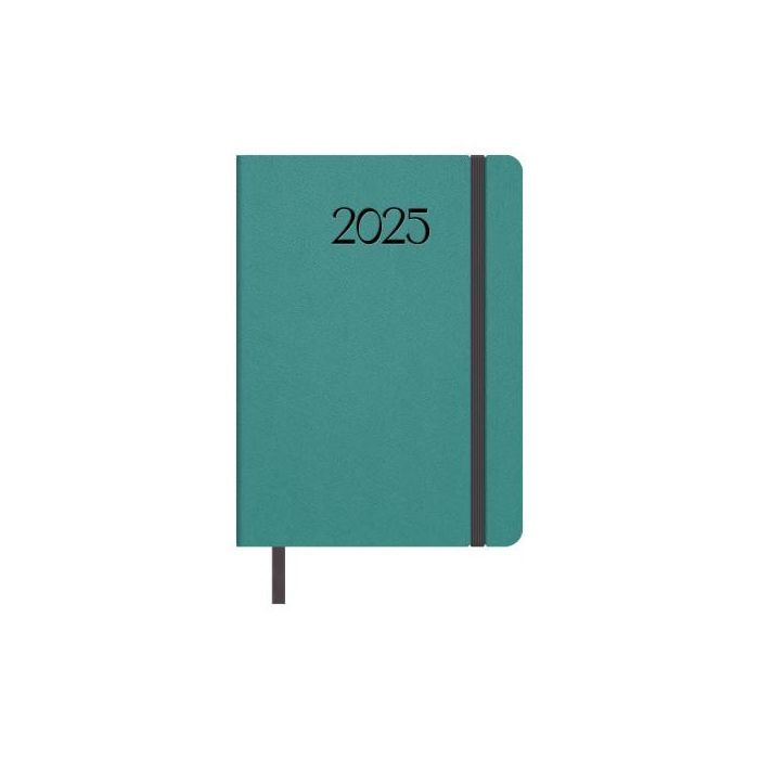 Agenda 2025 Manhattan Dia Pagina 14 X 20 Cm Color Verde 12869 - 25