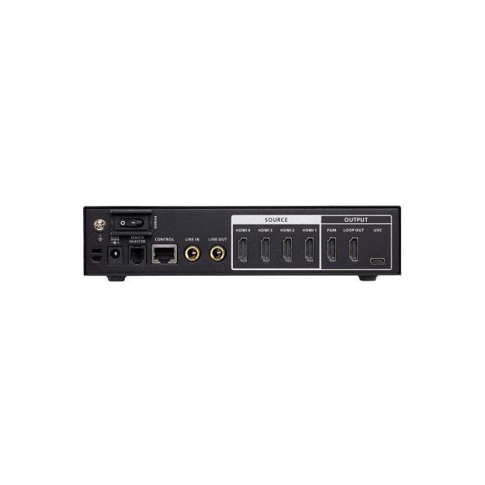 ATEN Conmutador de vídeo HDMI a USB de 4 entradas CAMLIVE™ PRO 4K 2 ATEN Conmutador de vídeo HDMI a USB de 4 entradas CAMLIVE™ PRO 4K 2