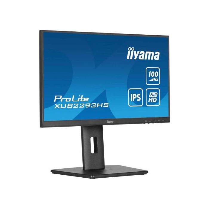 iiyama ProLite XUB2293HS-B6 pantalla para PC 54,6 cm (21.5") 1920 x 1080 Pixeles Full HD LED Negro