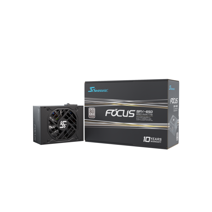 Seasonic FOCUS-SPX-650 unidad de fuente de alimentación 650 W 20+4 pin ATX CFX Negro 0 Seasonic FOCUS-SPX-650 unidad de fuente de alimentación 650 W 20+4 pin ATX CFX Negro 0