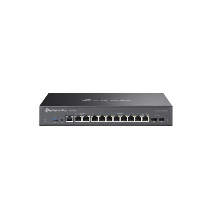 TP-Link Omada ER7412-M2 router 2.5 Gigabit Ethernet, Gigabit Ethernet Negro