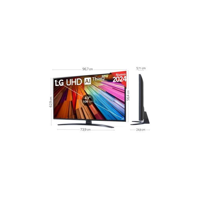 LG UHD UT81 165,1 cm (65") 4K Ultra HD Smart TV Wifi Negro 5 LG UHD UT81 165,1 cm (65") 4K Ultra HD Smart TV Wifi Negro 5