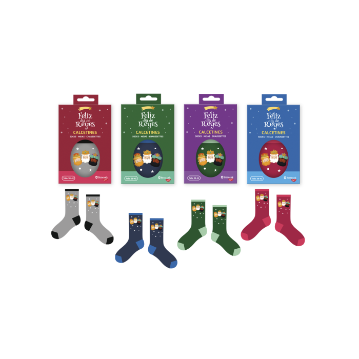 Calcetines Reyes Magos Bismark 333005