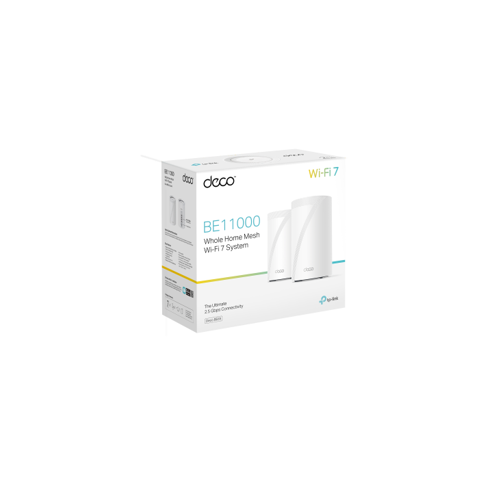 TP-Link Deco BE65 Tribanda (2.4 GHz / 5 GHz / 6 GHz) Wi-Fi 7 (802.11be) Blanco 4 Interno 3