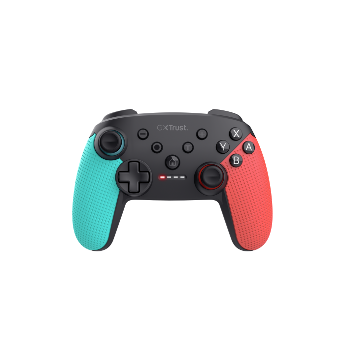 Trust GXT 1246B Muta Negro, Azul, Rojo Bluetooth Gamepad Nintendo Switch, Nintendo Switch Lite